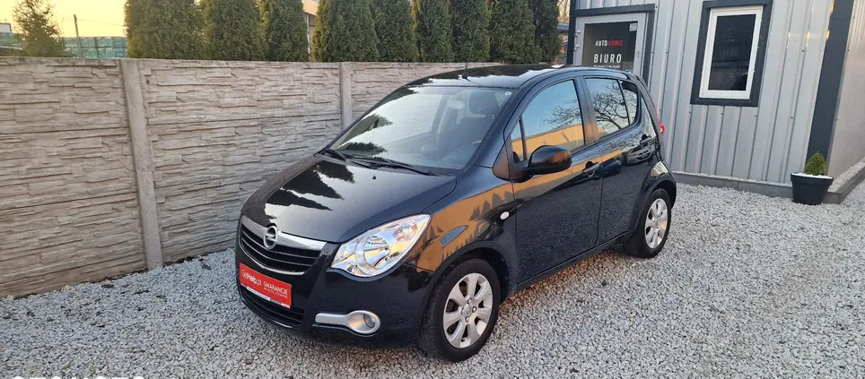 łuków Opel Agila cena 13900 przebieg: 186000, rok produkcji 2008 z Łuków